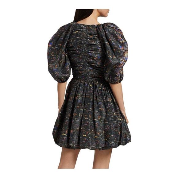 ULLA Johnson Gwen Printed Minidress Size 10 NWT - Picture 4 of 9